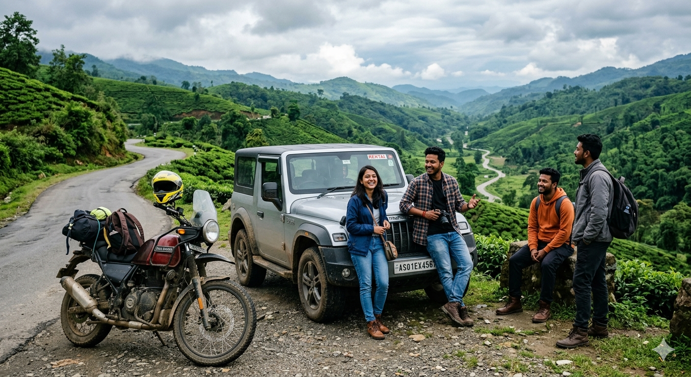 Cheap Bike & Car Rental in Guwahati | Self-Drive Rentals by NE GOWHEELZ